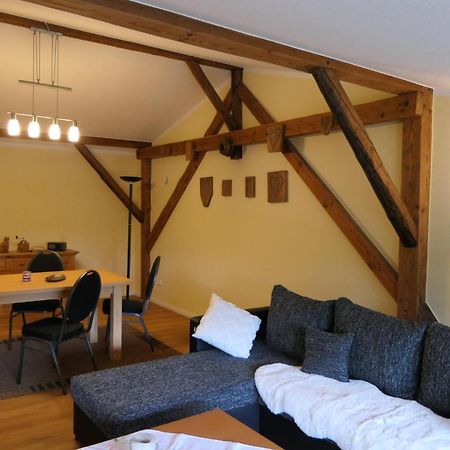 Ferienwohnung Weideglueck Osten Bagian luar foto