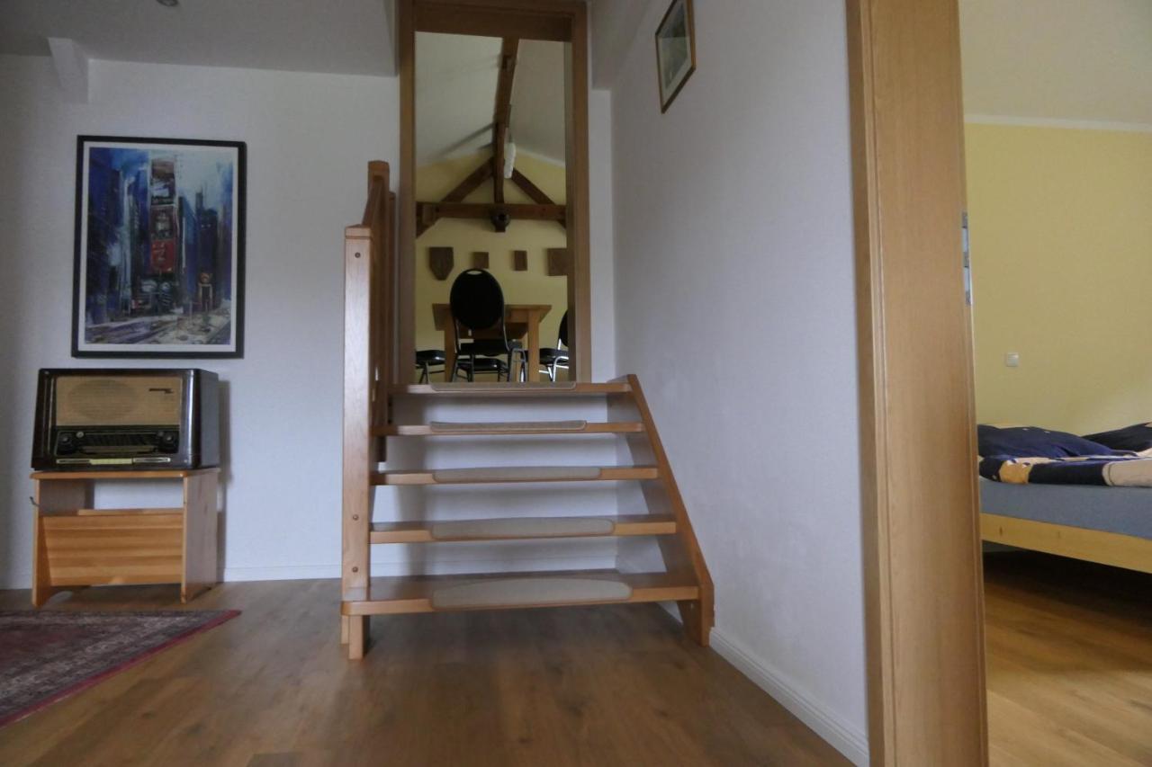 Ferienwohnung Weideglueck Osten Bagian luar foto